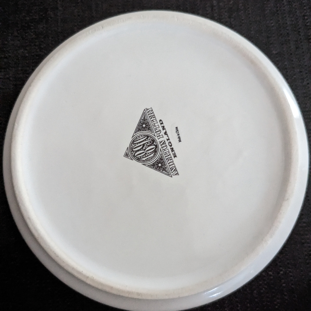 1890 Anderton Pottery England Twinkle Star Fairy Full 3 Piece Set Cup Bowl Plate - Picture 6 of 7